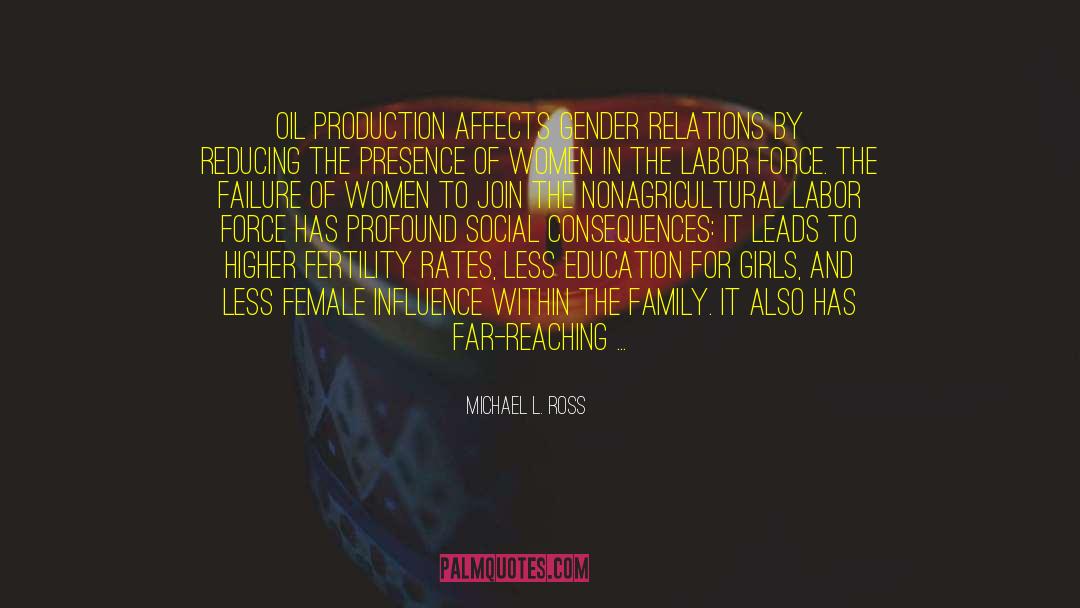 Female Roles quotes by Michael L. Ross