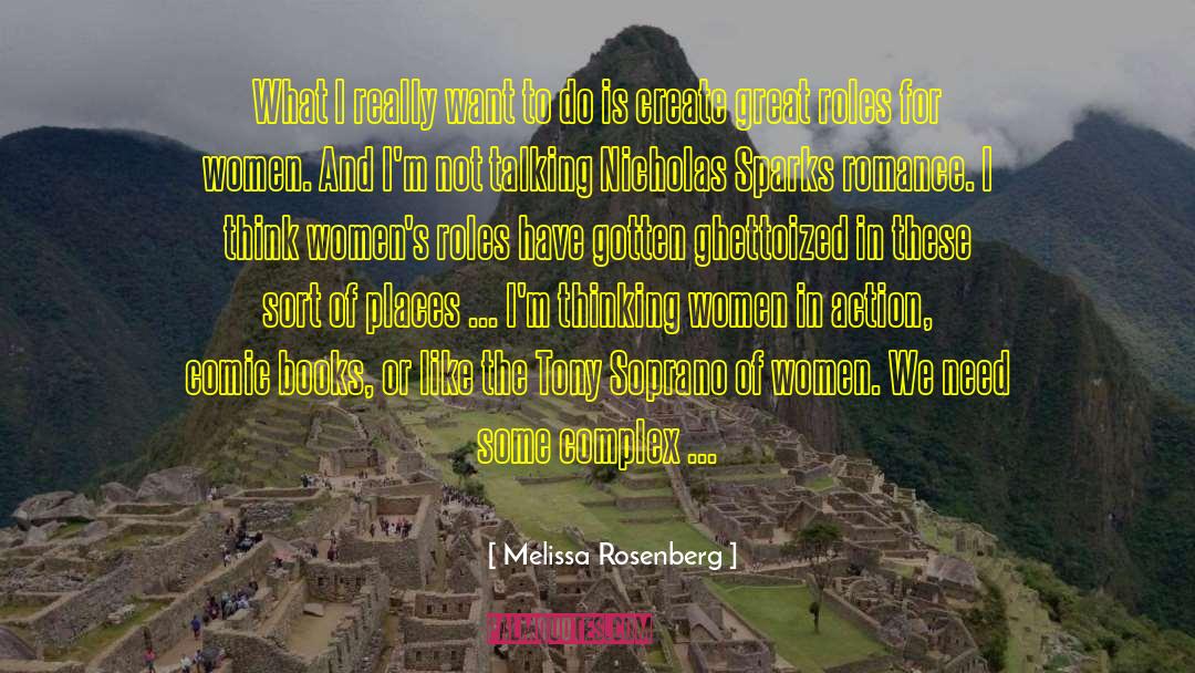 Female Roles quotes by Melissa Rosenberg