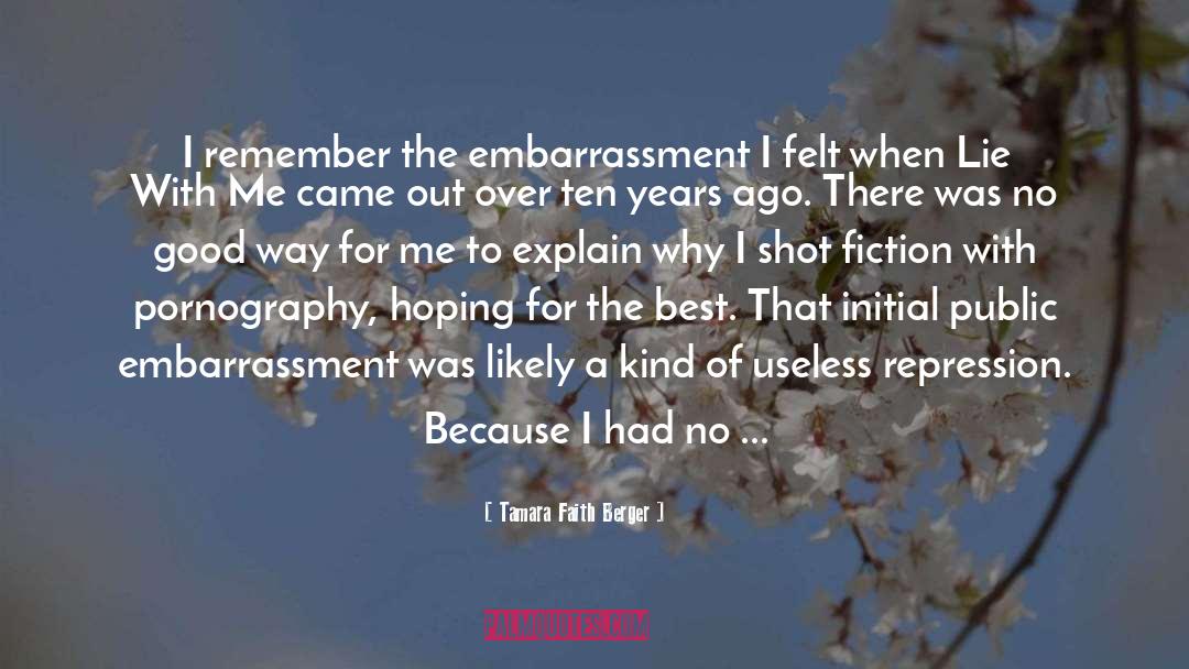 Female Sexuality quotes by Tamara Faith Berger