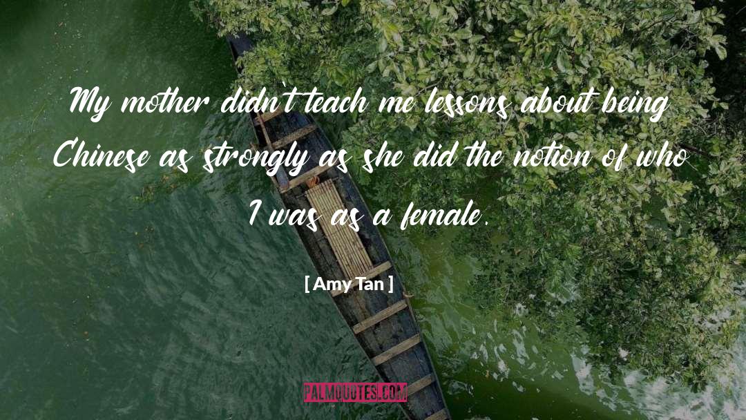Female Socialization quotes by Amy Tan
