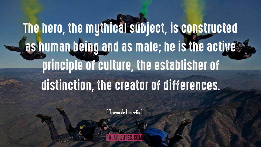 Females And Males quotes by Teresa De Lauretis