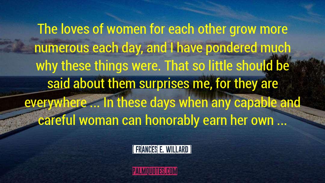 Feminine Allure quotes by Frances E. Willard