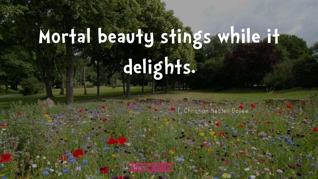 Feminine Beauty quotes by Christian Nestell Bovee