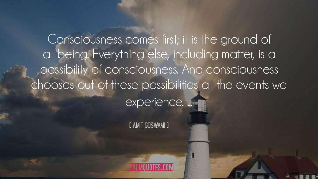 Feminine Consciousness quotes by Amit Goswami