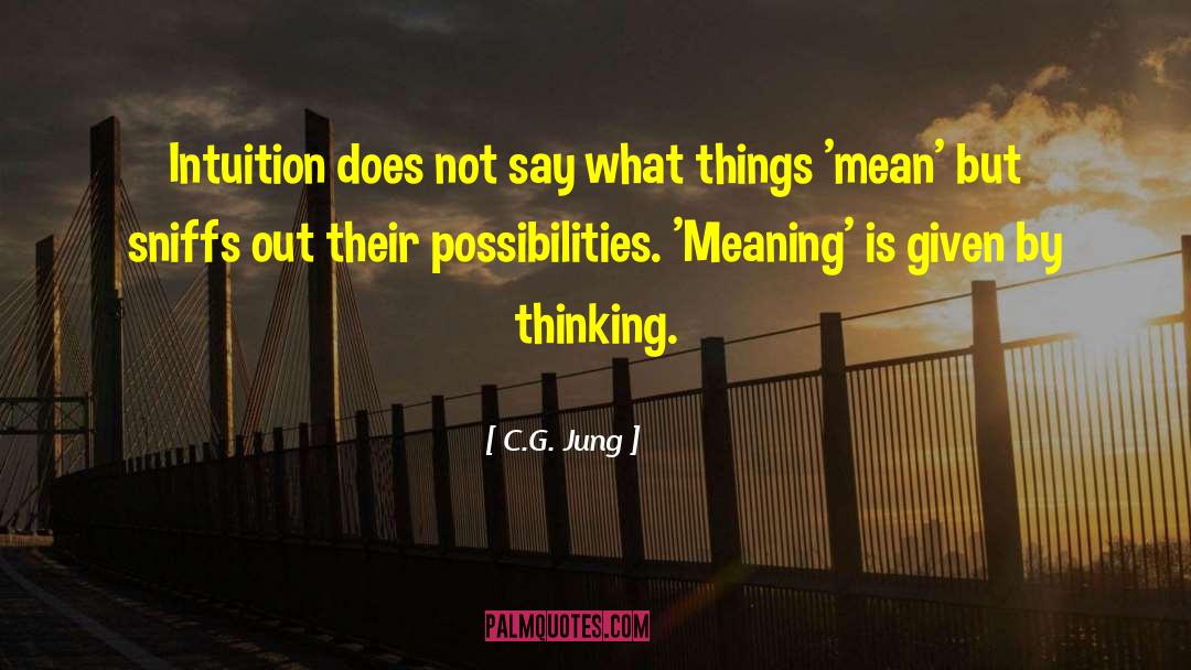 Feminine Intuition quotes by C.G. Jung