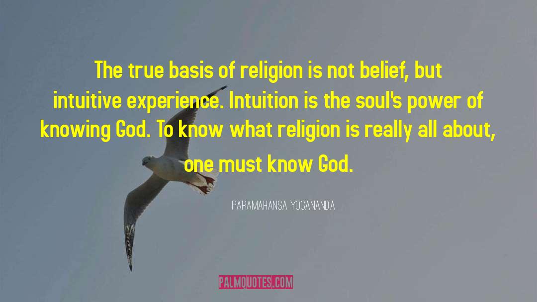 Feminine Intuition quotes by Paramahansa Yogananda
