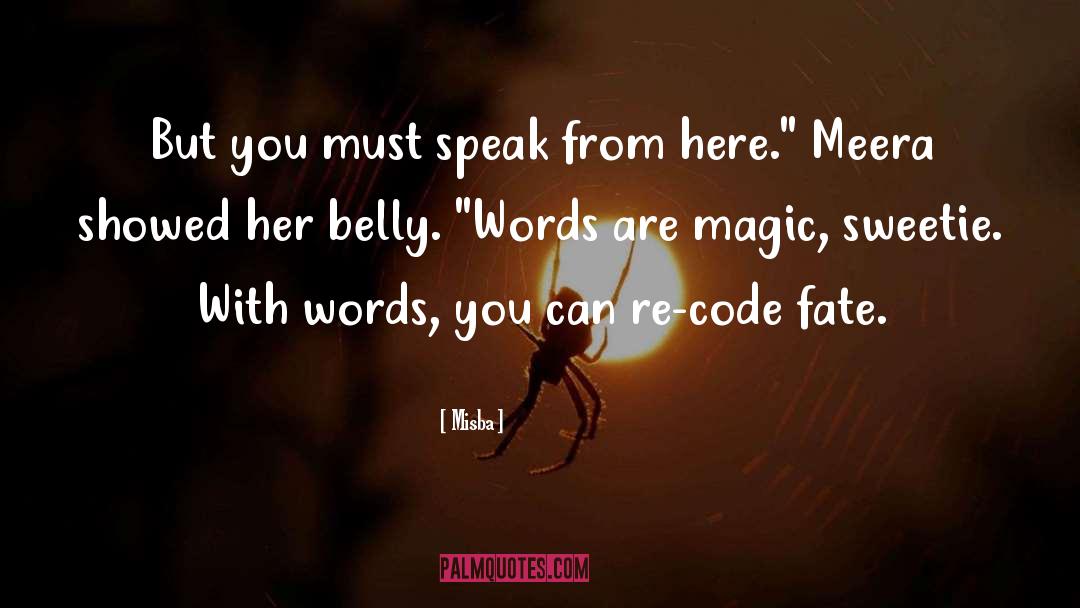 Feminine Magic quotes by Misba