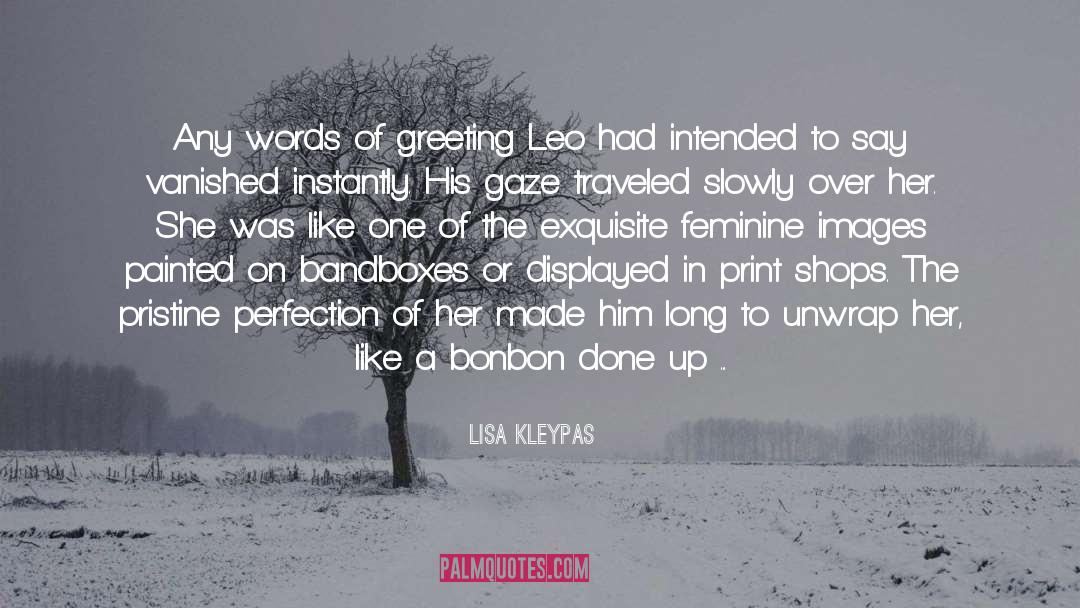 Feminine Mystique quotes by Lisa Kleypas