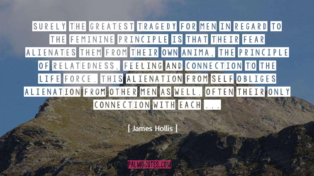 Feminine Principle quotes by James Hollis