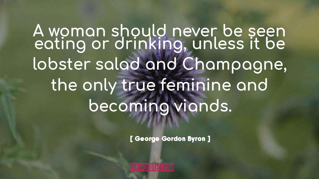Feminine quotes by George Gordon Byron