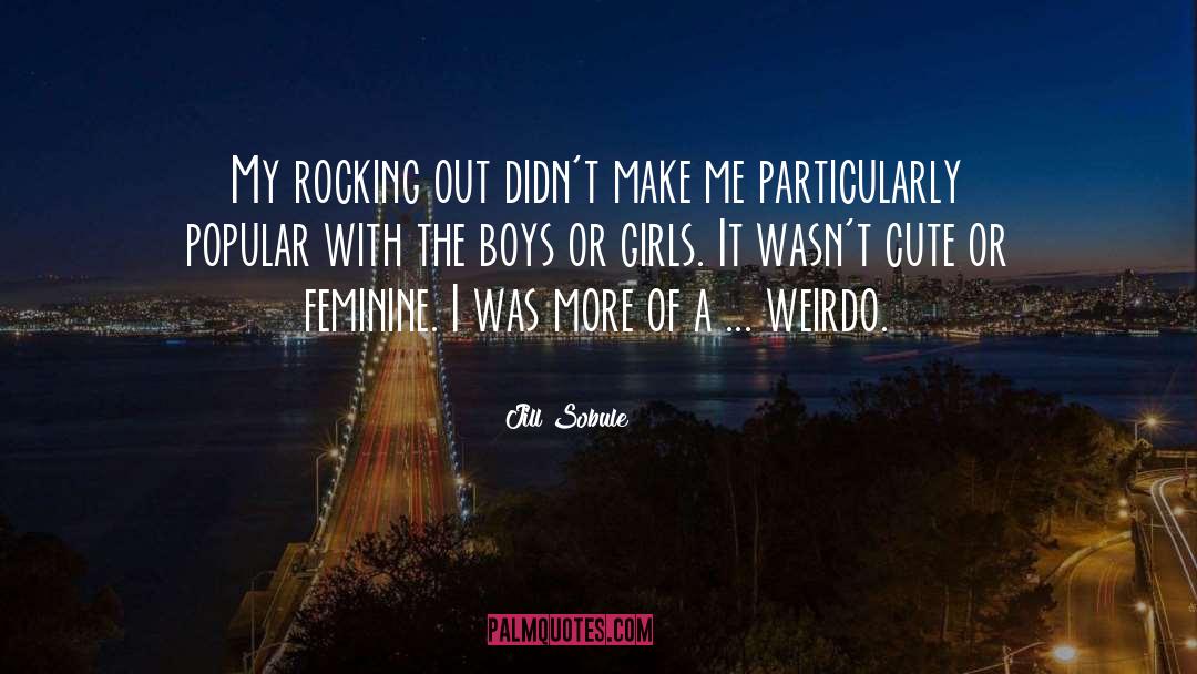 Feminine quotes by Jill Sobule