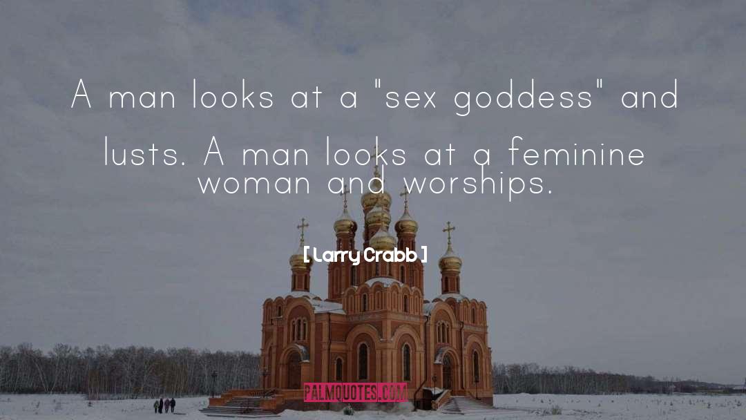 Feminine Woman quotes by Larry Crabb