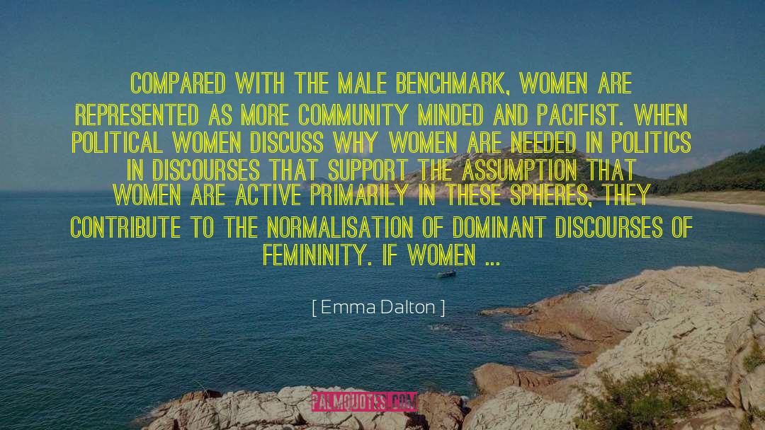Femininity quotes by Emma Dalton