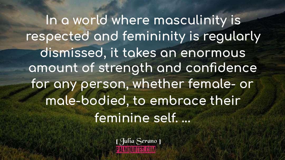 Femininity quotes by Julia Serano