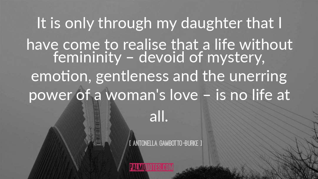 Femininity quotes by Antonella Gambotto-Burke