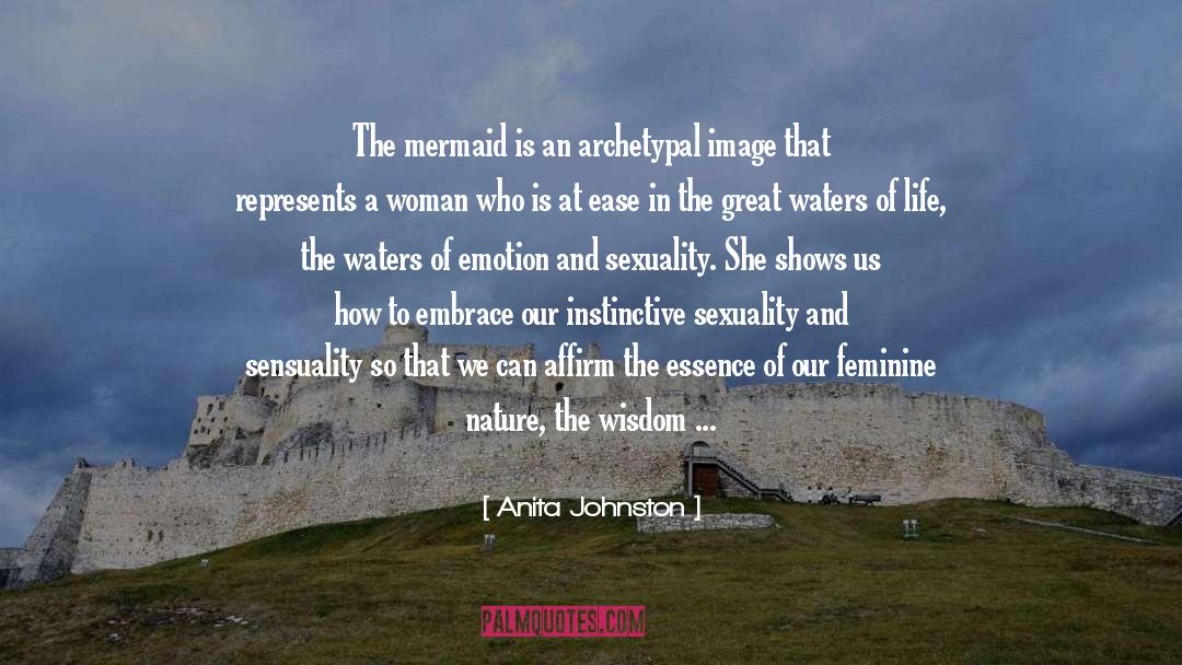 Femininity quotes by Anita Johnston