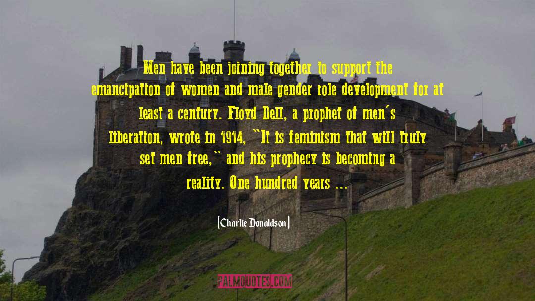 Feminism Allyship quotes by Charlie Donaldson