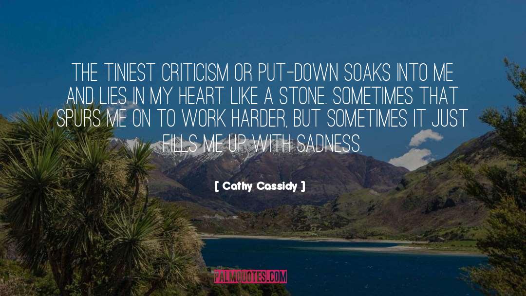 Feminism Criticism quotes by Cathy Cassidy