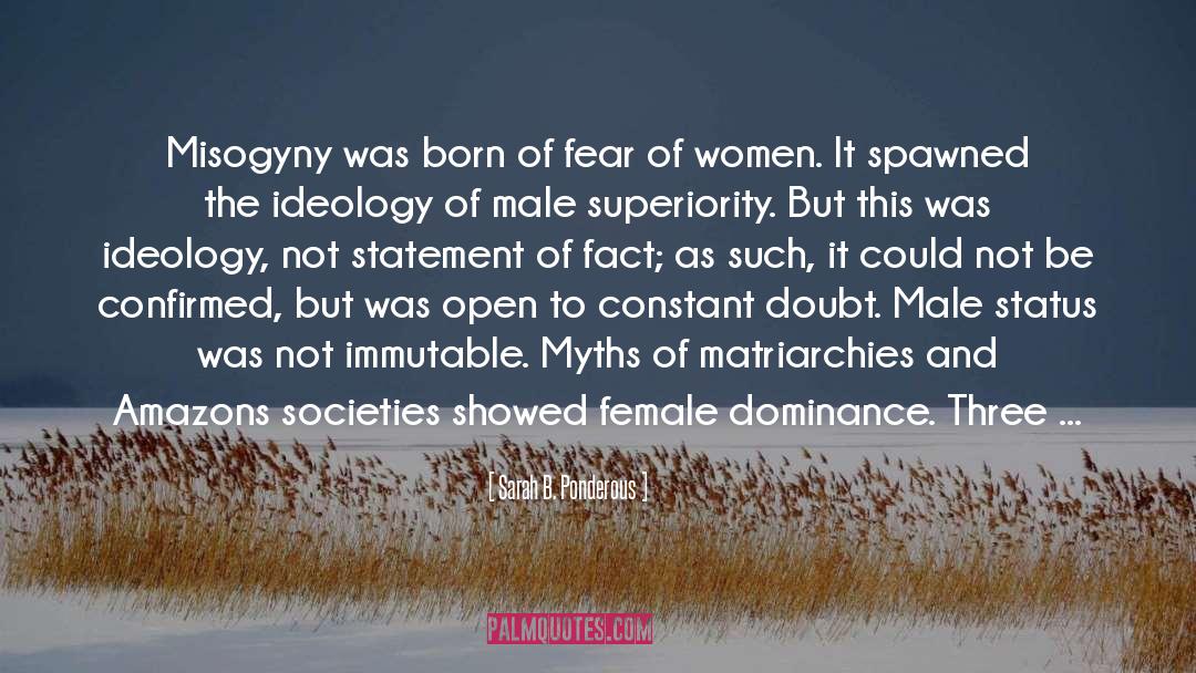 Feminism Gender Gender quotes by Sarah B. Ponderous