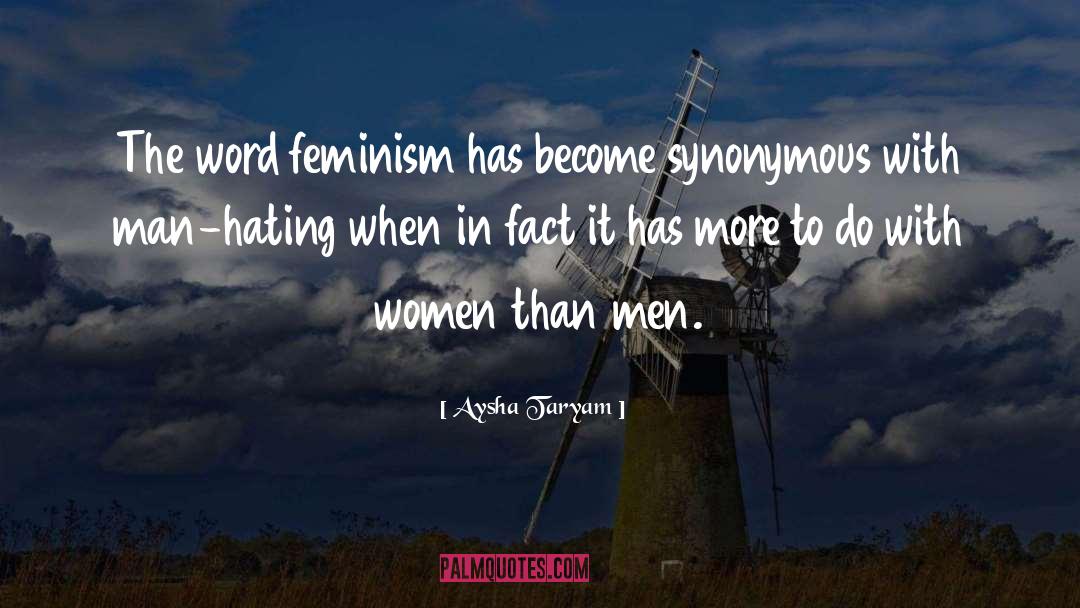 Feminism Gender quotes by Aysha Taryam