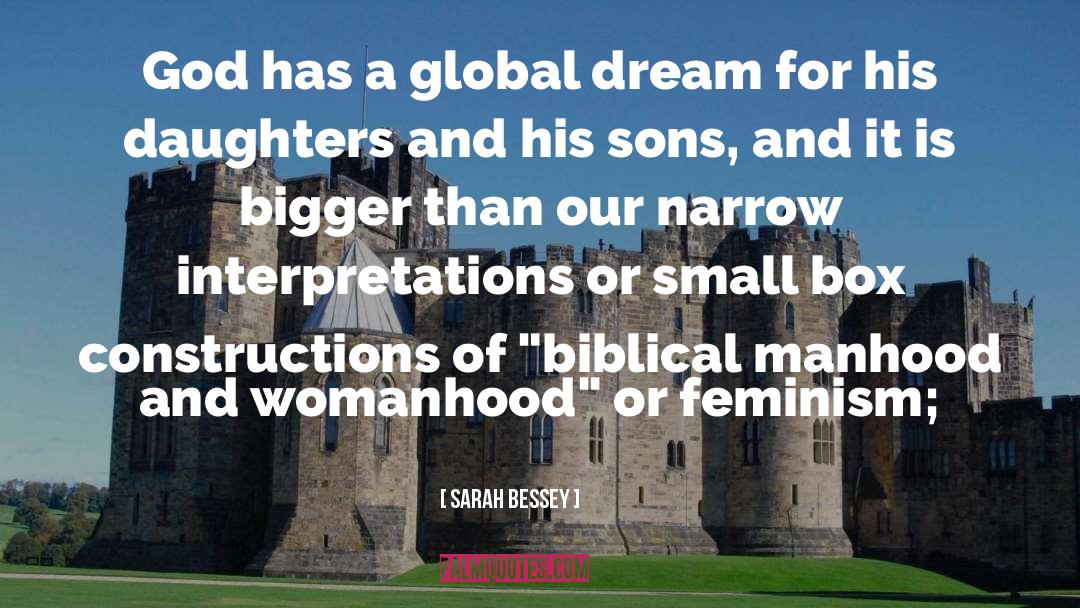 Feminism quotes by Sarah Bessey