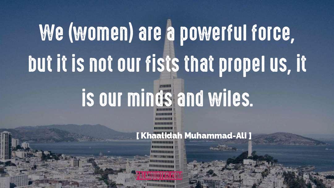 Feminism Women In Literature quotes by Khaalidah Muhammad-Ali