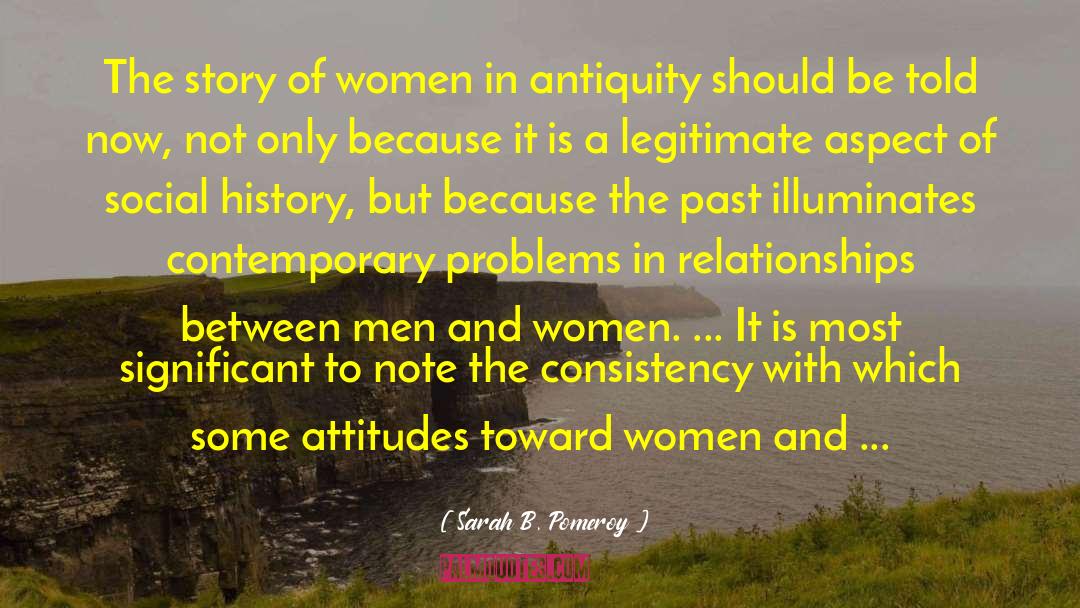 Feminism Women In Literature quotes by Sarah B. Pomeroy