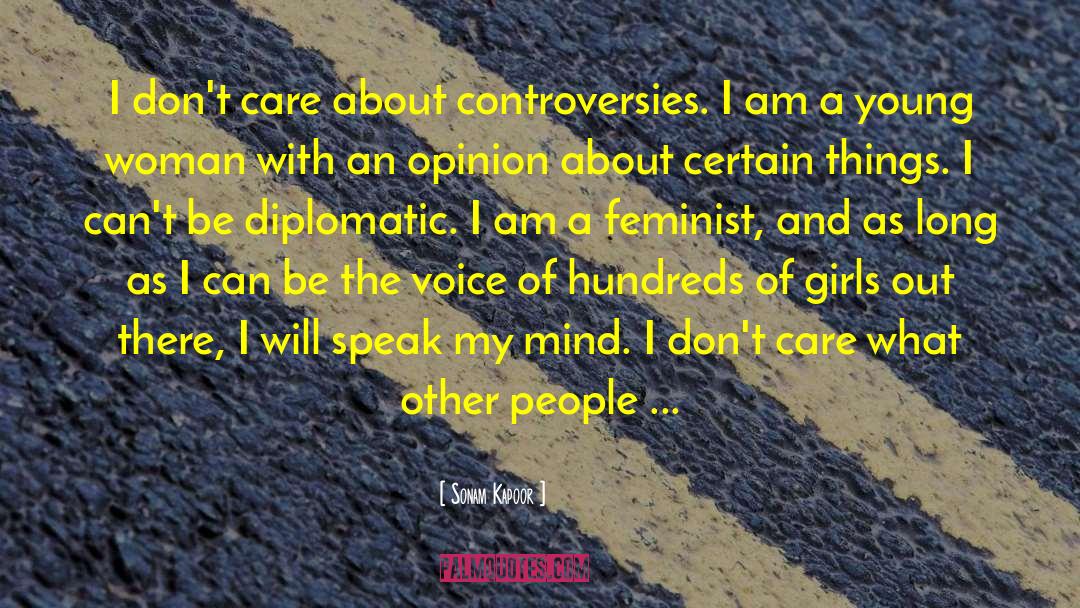 Feminist Blog quotes by Sonam Kapoor