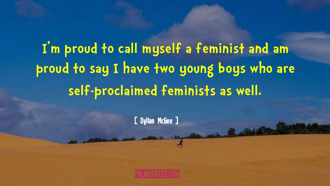 Feminist Blog quotes by Dyllan McGee