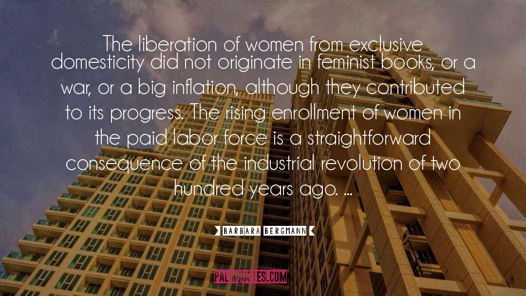 Feminist Books quotes by Barbara Bergmann