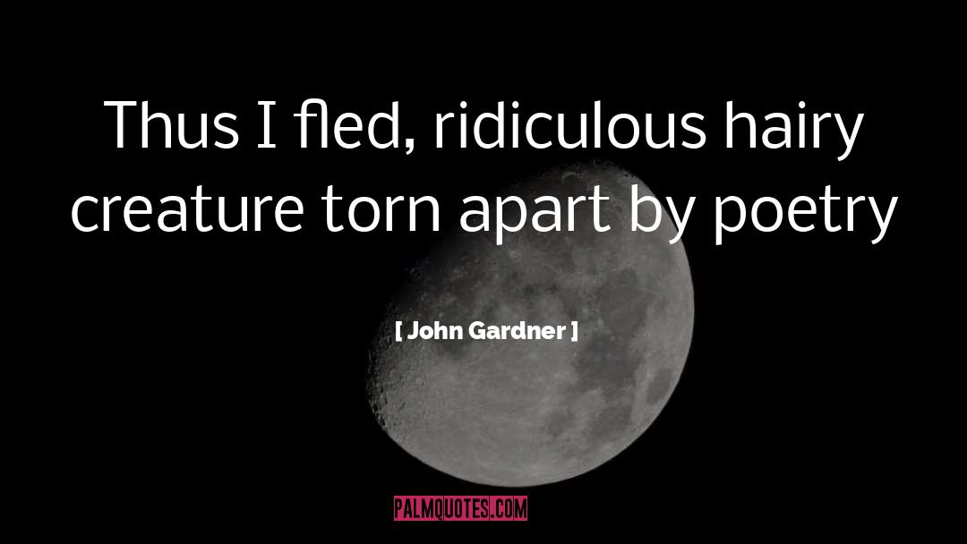 Feminist Poetry quotes by John Gardner