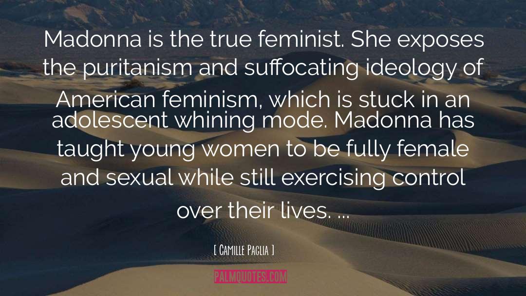 Feminist quotes by Camille Paglia