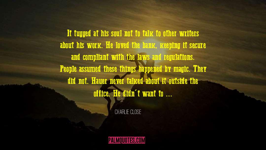 Feminist Writers quotes by Charlie Close
