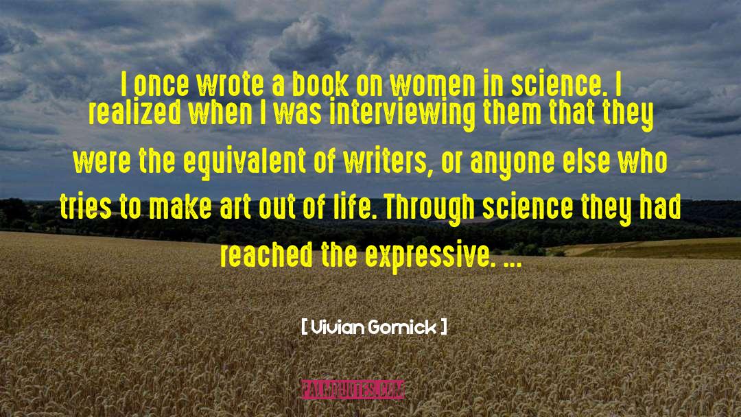 Feminist Writers quotes by Vivian Gornick