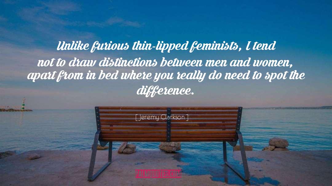 Feminists quotes by Jeremy Clarkson