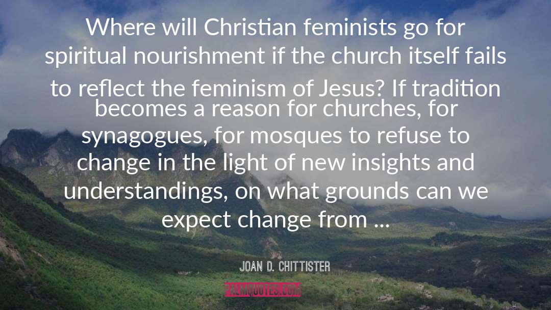 Feminists quotes by Joan D. Chittister