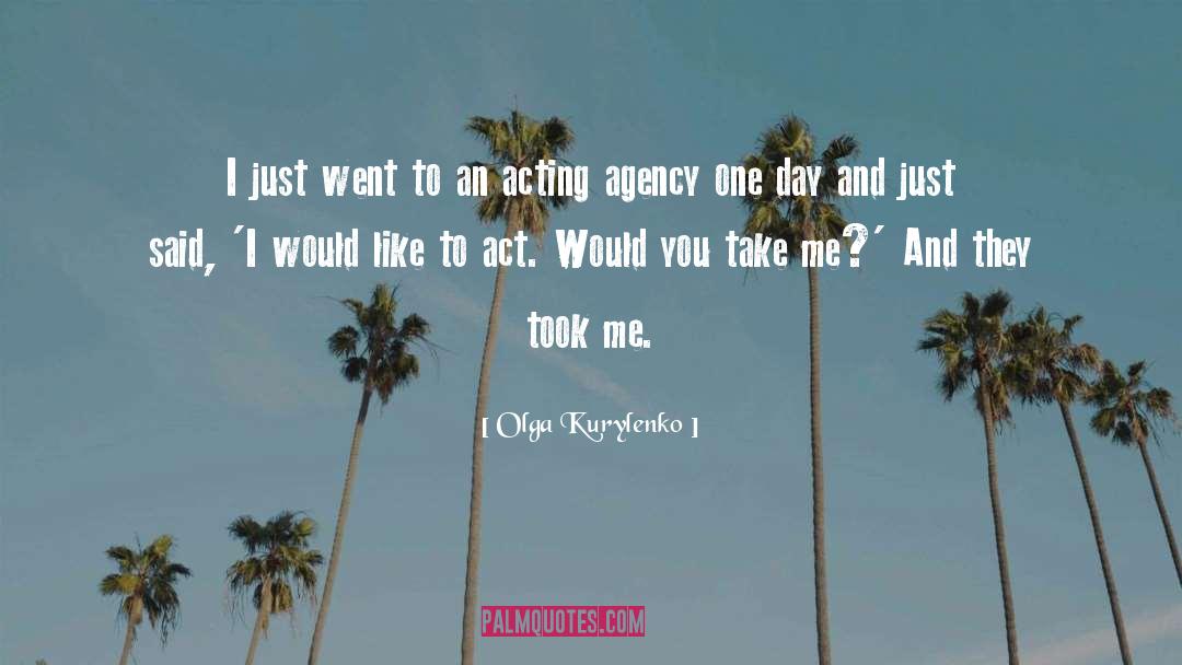 Femlae Agency quotes by Olga Kurylenko