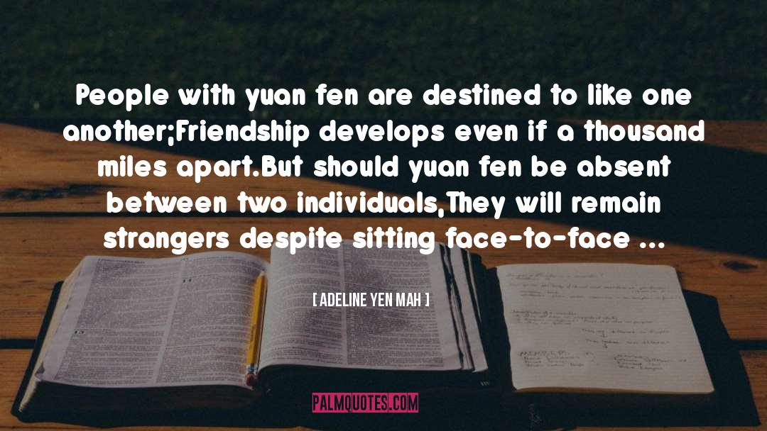 Fen And Tatijana quotes by Adeline Yen Mah