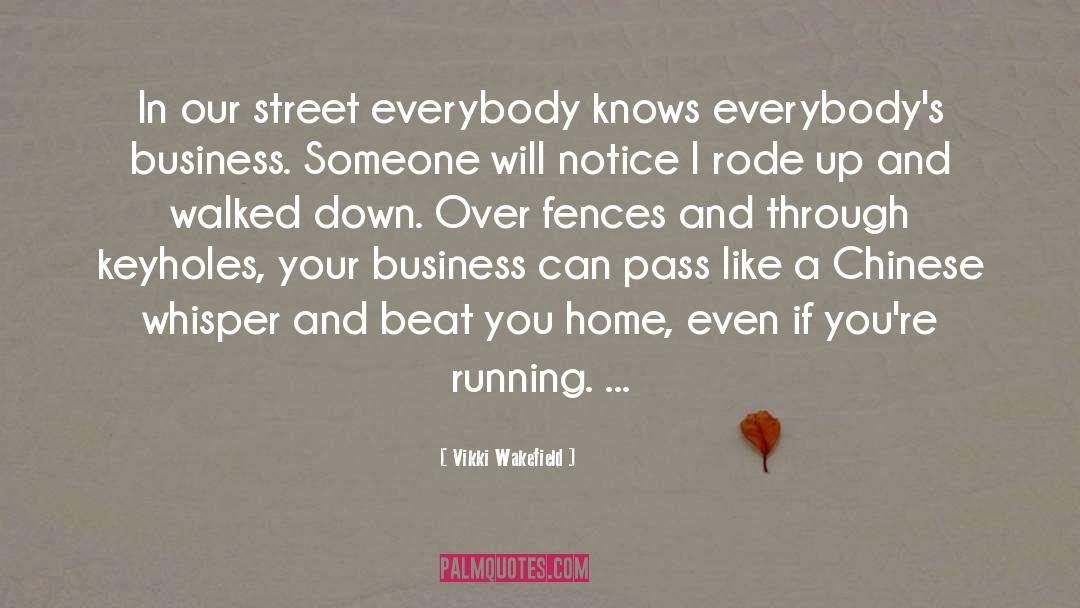 Fences quotes by Vikki Wakefield
