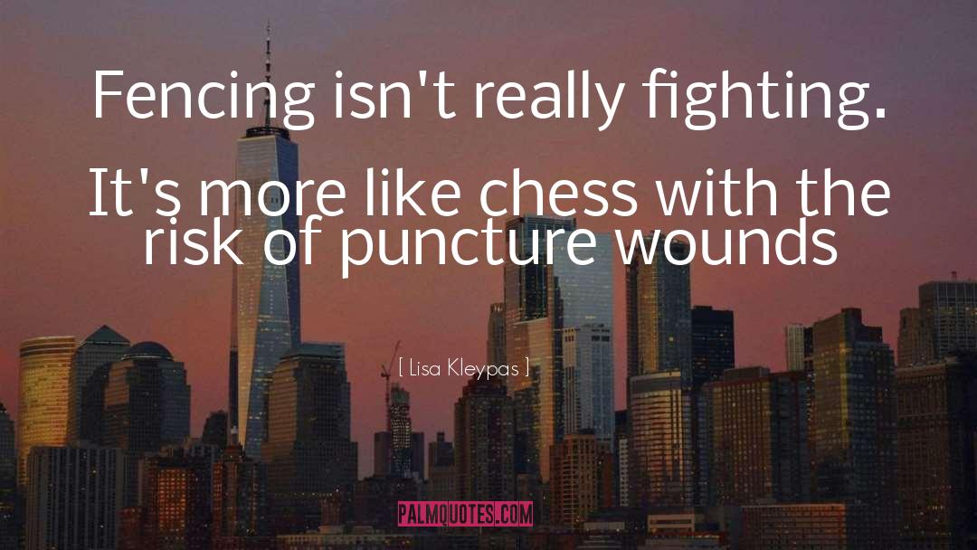 Fencing quotes by Lisa Kleypas