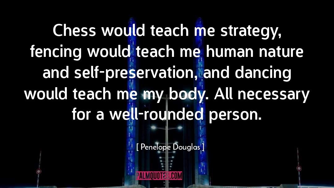 Fencing quotes by Penelope Douglas