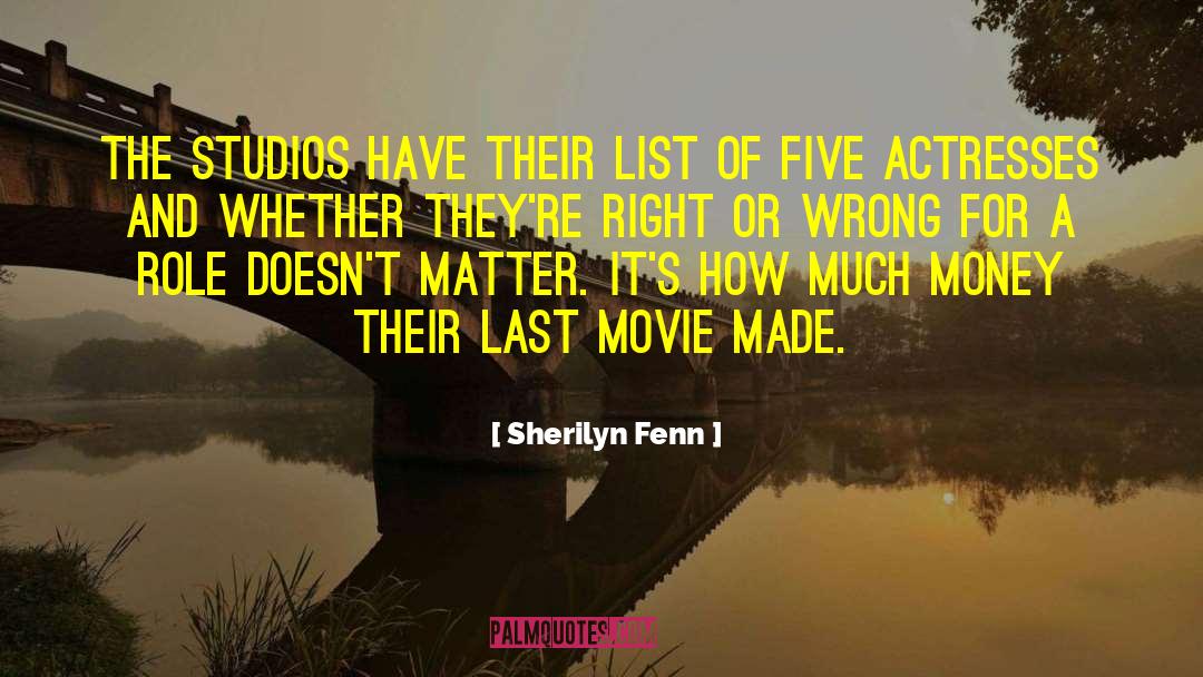 Fenn quotes by Sherilyn Fenn