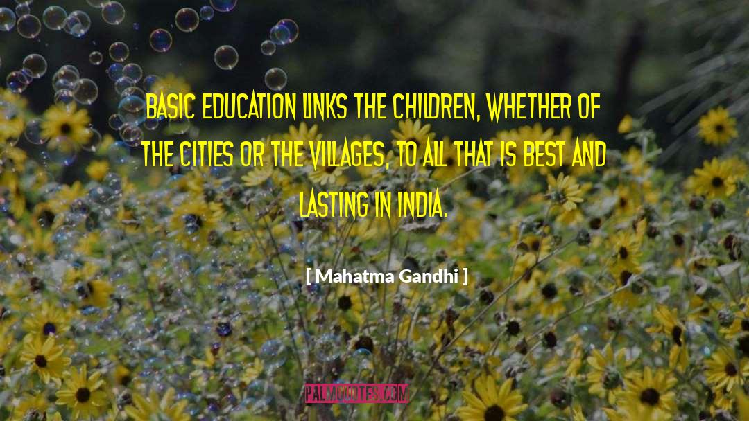 Fenny Villages quotes by Mahatma Gandhi