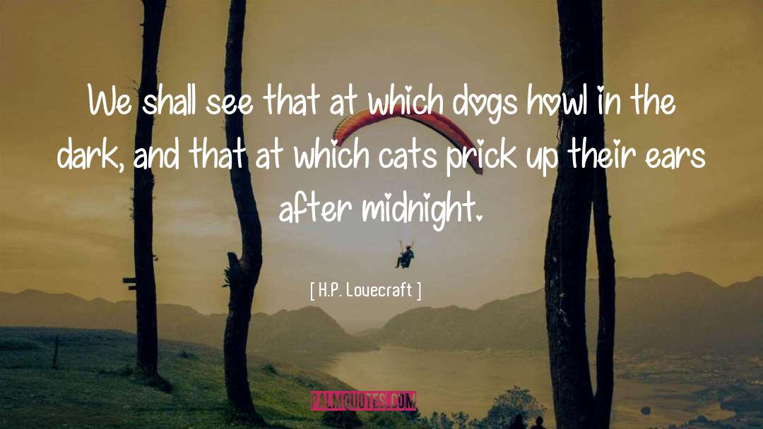 Feral Cat quotes by H.P. Lovecraft