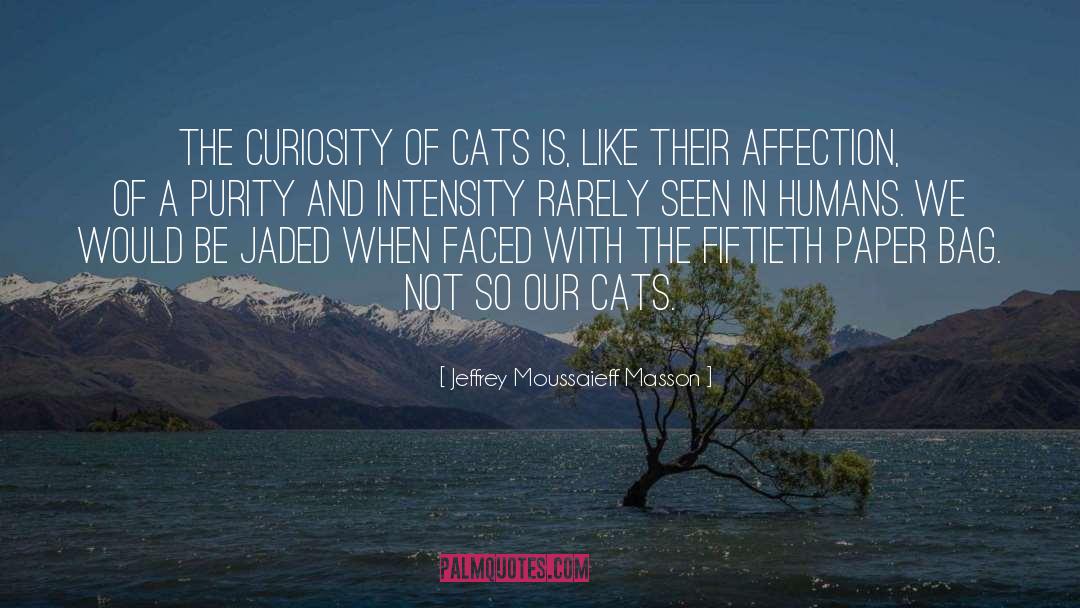Feral Cats quotes by Jeffrey Moussaieff Masson