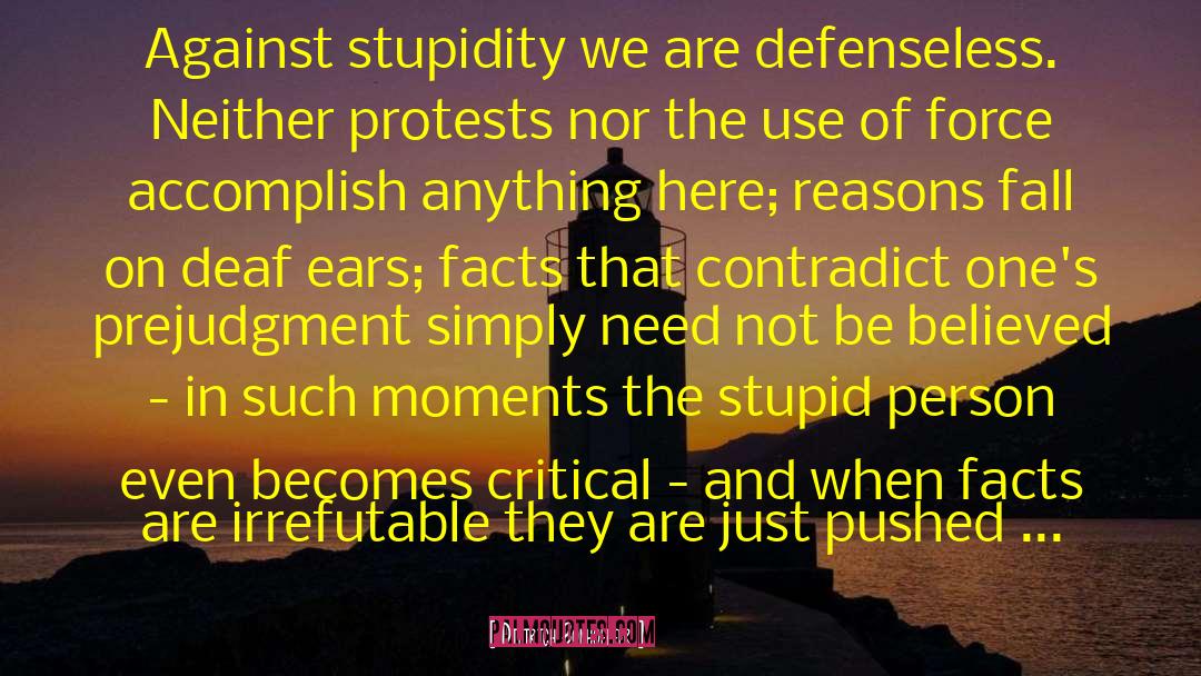 Ferguson Protests quotes by Dietrich Bonhoeffer