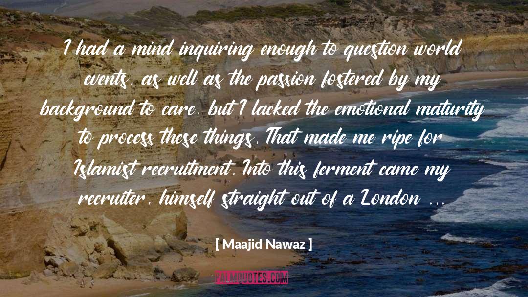 Ferment quotes by Maajid Nawaz