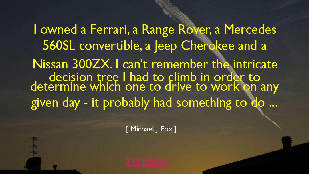 Ferrari quotes by Michael J. Fox