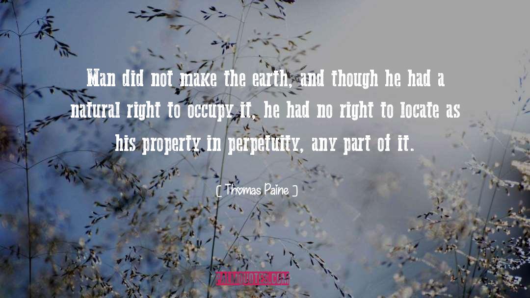 Fertile Land quotes by Thomas Paine