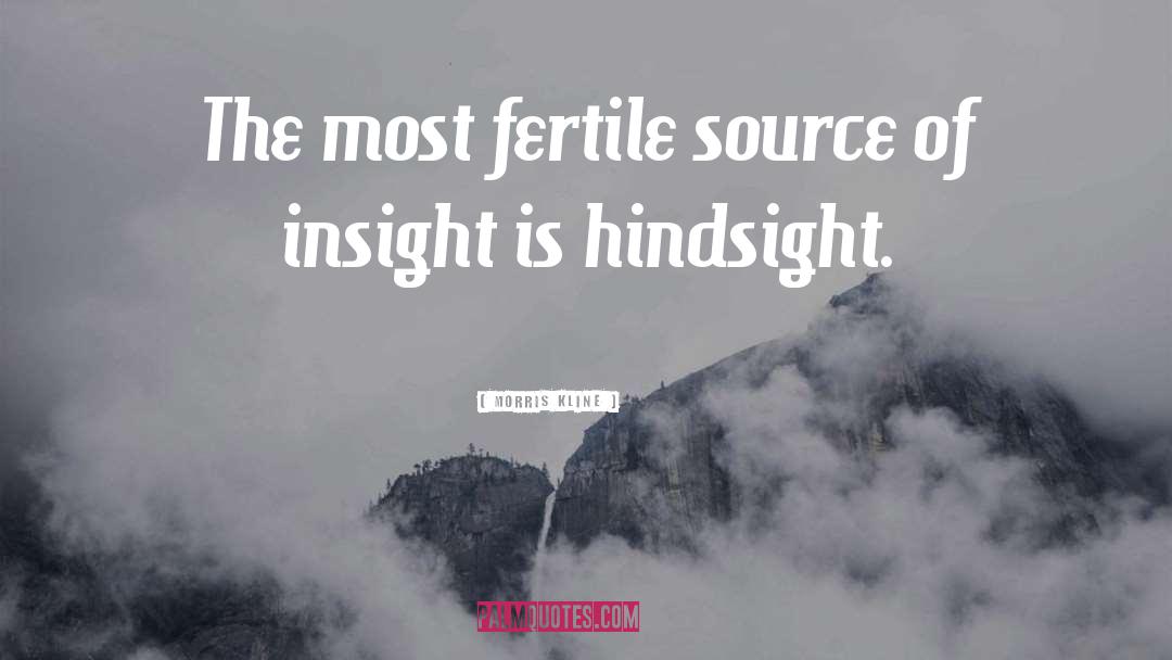 Fertile quotes by Morris Kline